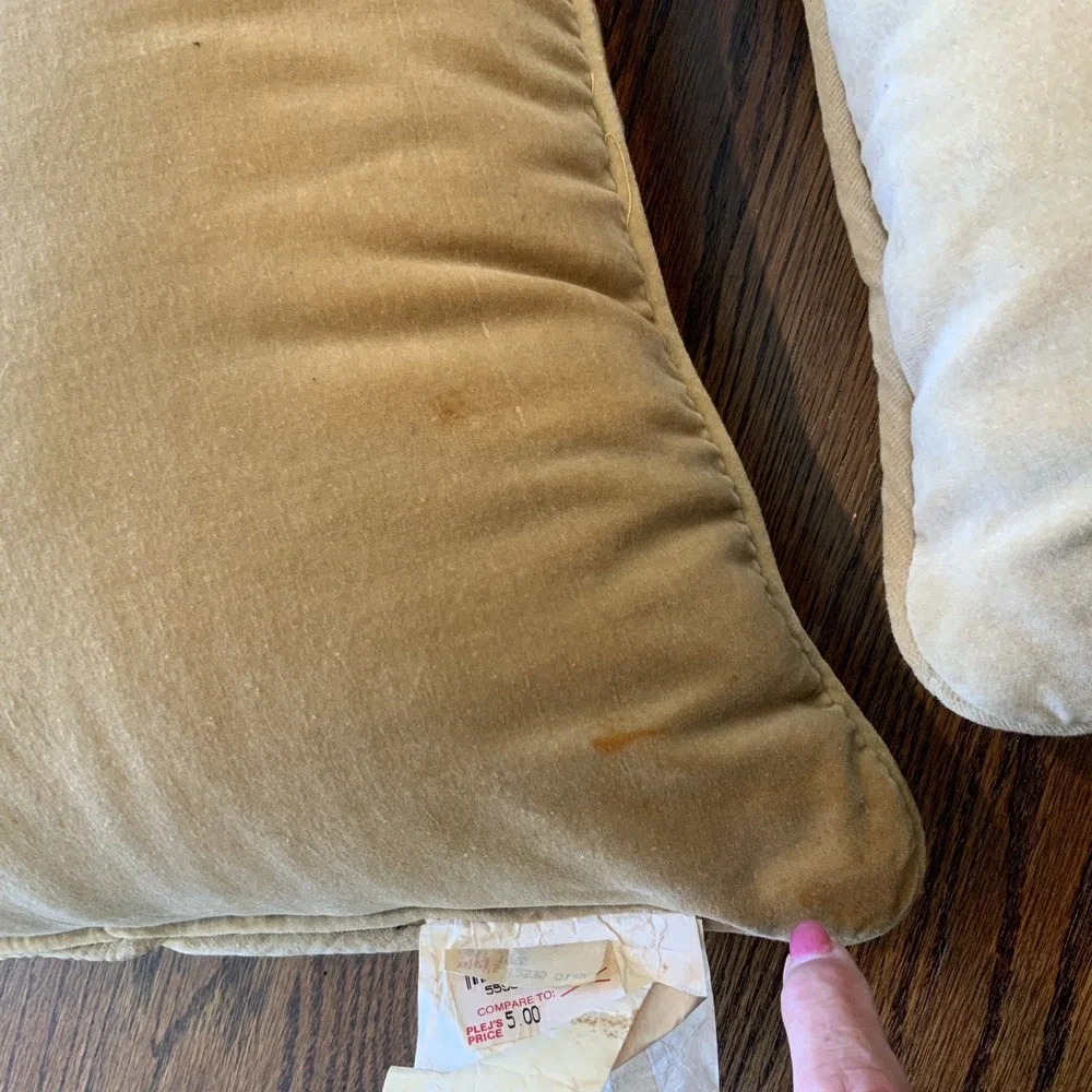 VTG Pair Of Floral Tapestry Accent Throw Pillows Cottage Core Granny‎ Core 14